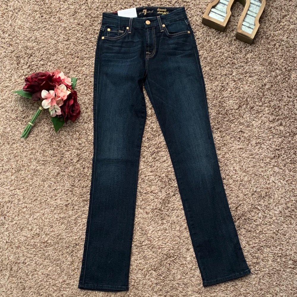 7 for All Mankind Kimmie Straight Leg Jeans